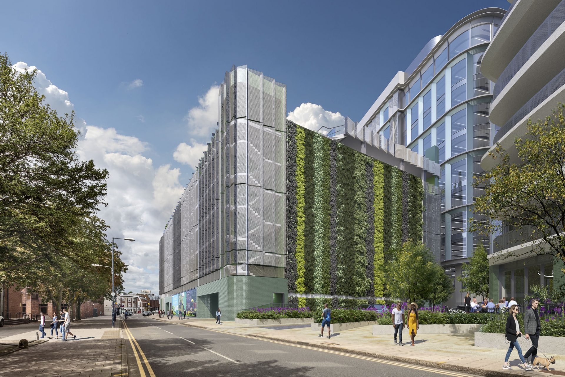 Artist's impression of the Unilever Honey Building