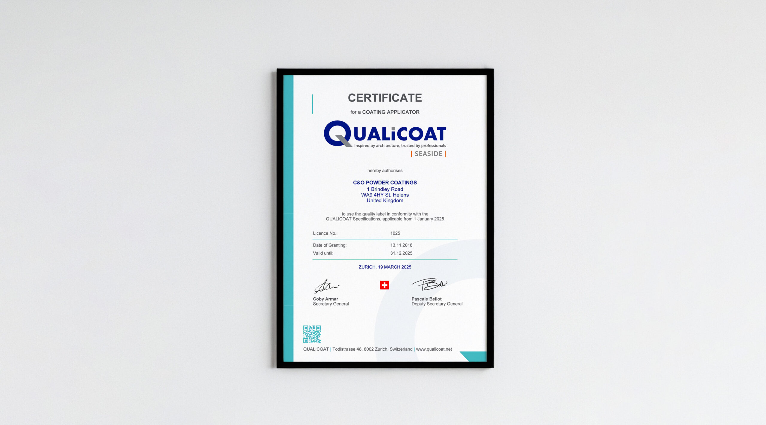 Why Qualicoat Certification Matters